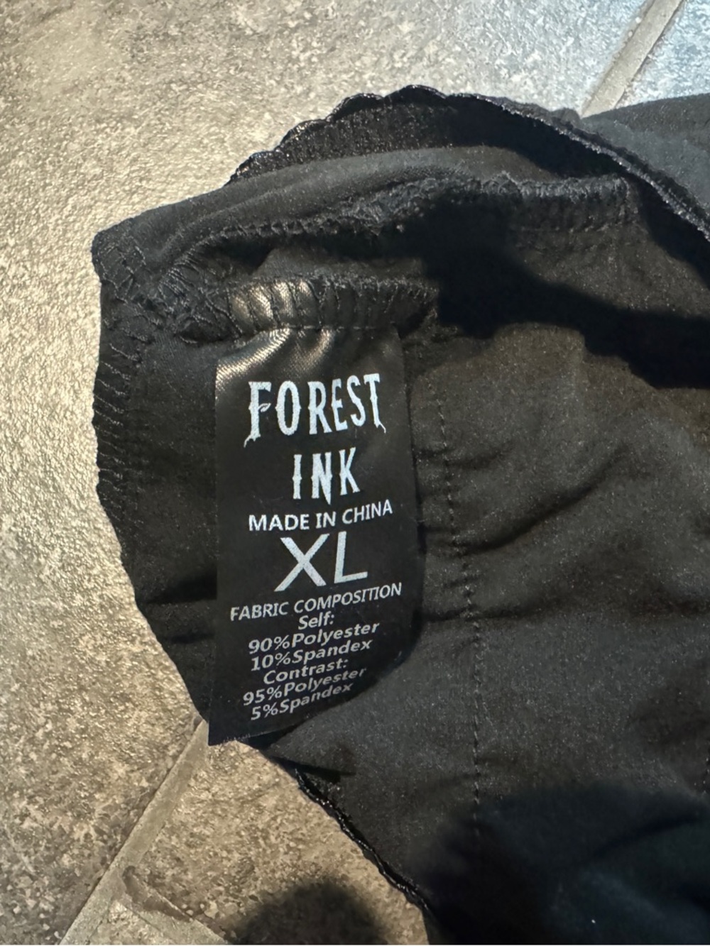 Black Ruffled Rosemary Bloomers Women’s Shorts - Picture 2 of 2